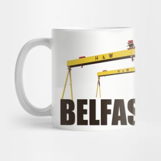 Harland and Wolff cranes Belfast Mug